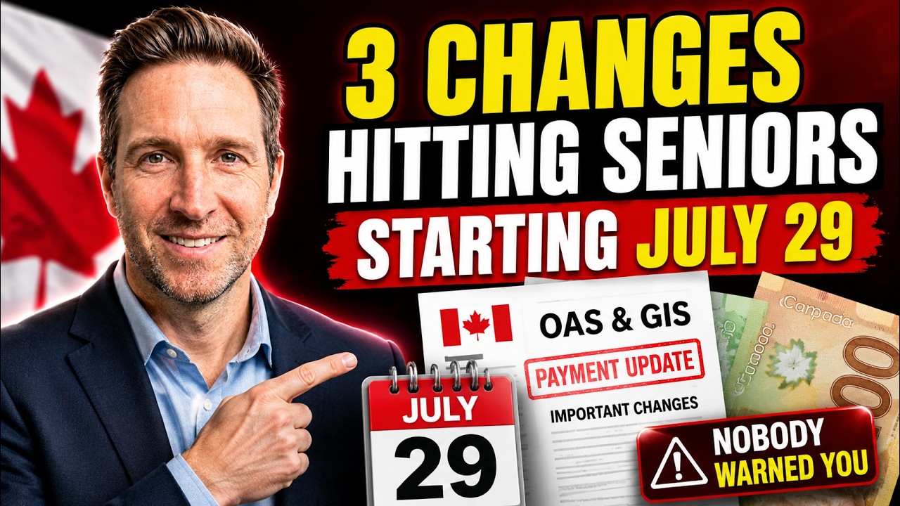 🚨 3 Changes Hitting Canadian Seniors' OAS & GIS Starting July 29 &mdash; And Nobody Warned You