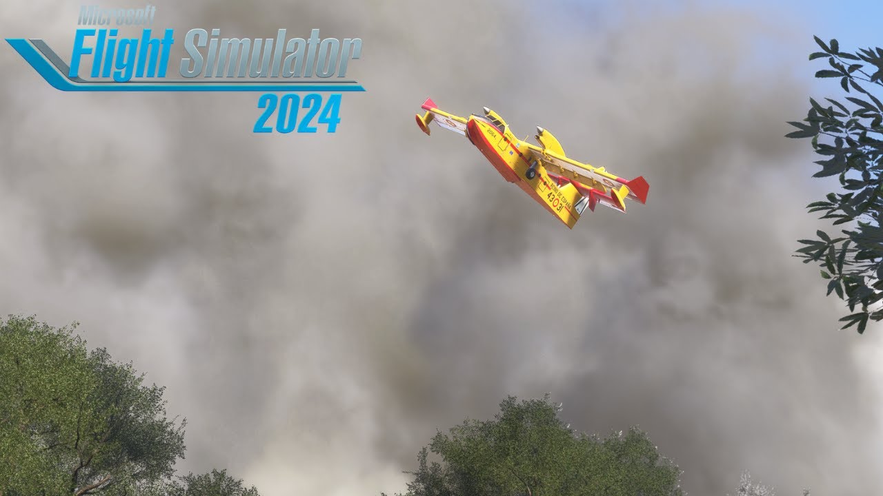 🔥 ¡Apagando Incendio en MSFS 2024! | Microsoft Flight Simulator 2024