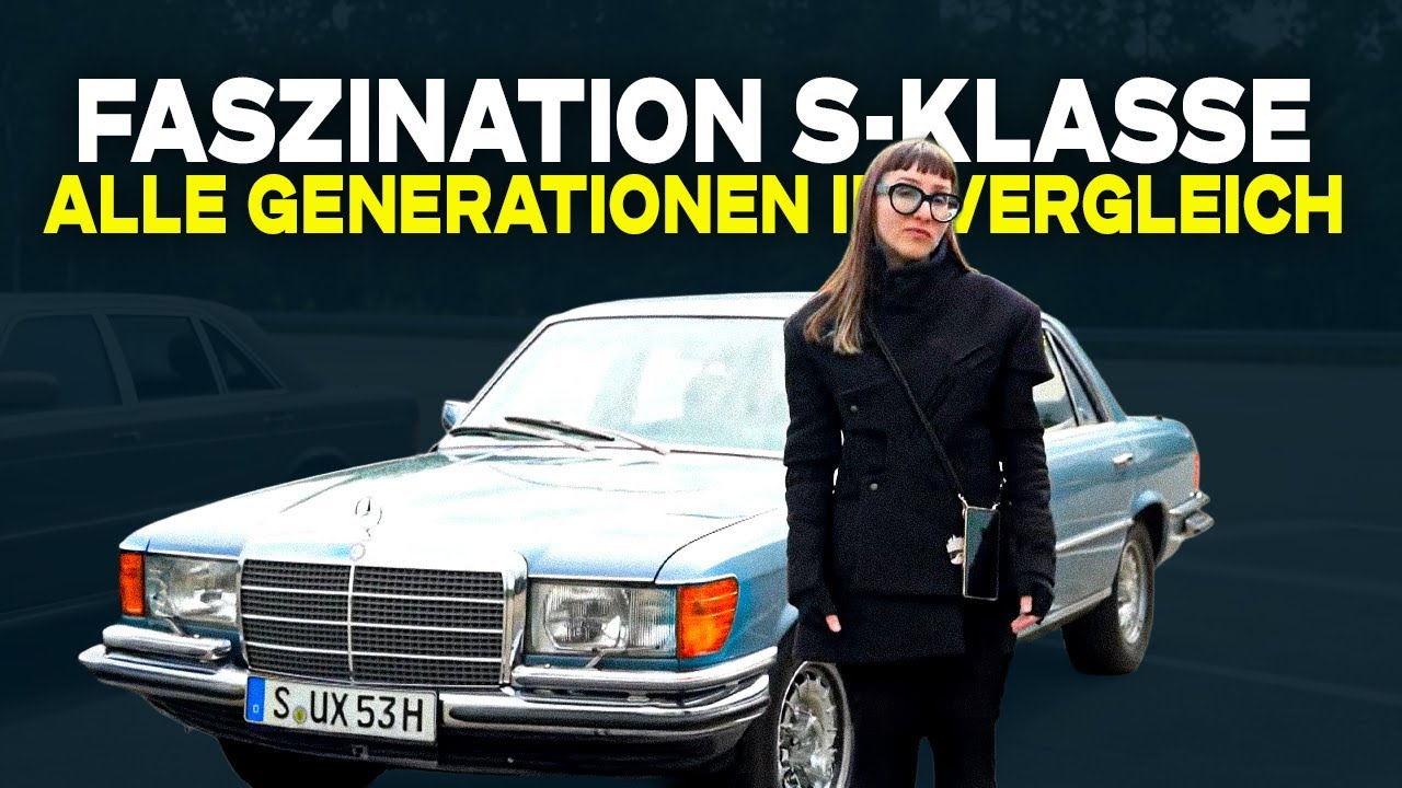 Faszination Mercedes S-Klasse: Alle Generationen im Fahrvergleich | Motorvision Deutschland | HD