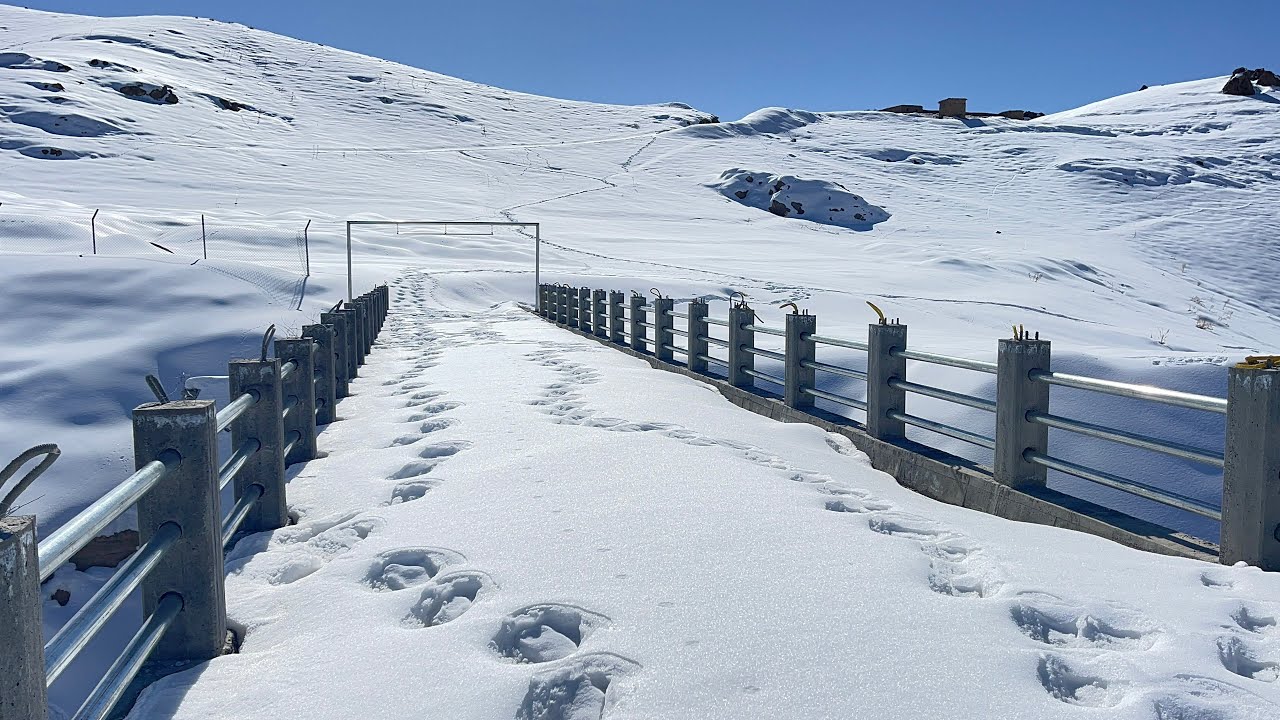 ۱۴ فوریهٔ ۲۰۲۶بعد مدتی گزارش ویژه از بند همبستگی زیرک در نمایی زیبای برفی❄️😍❤️