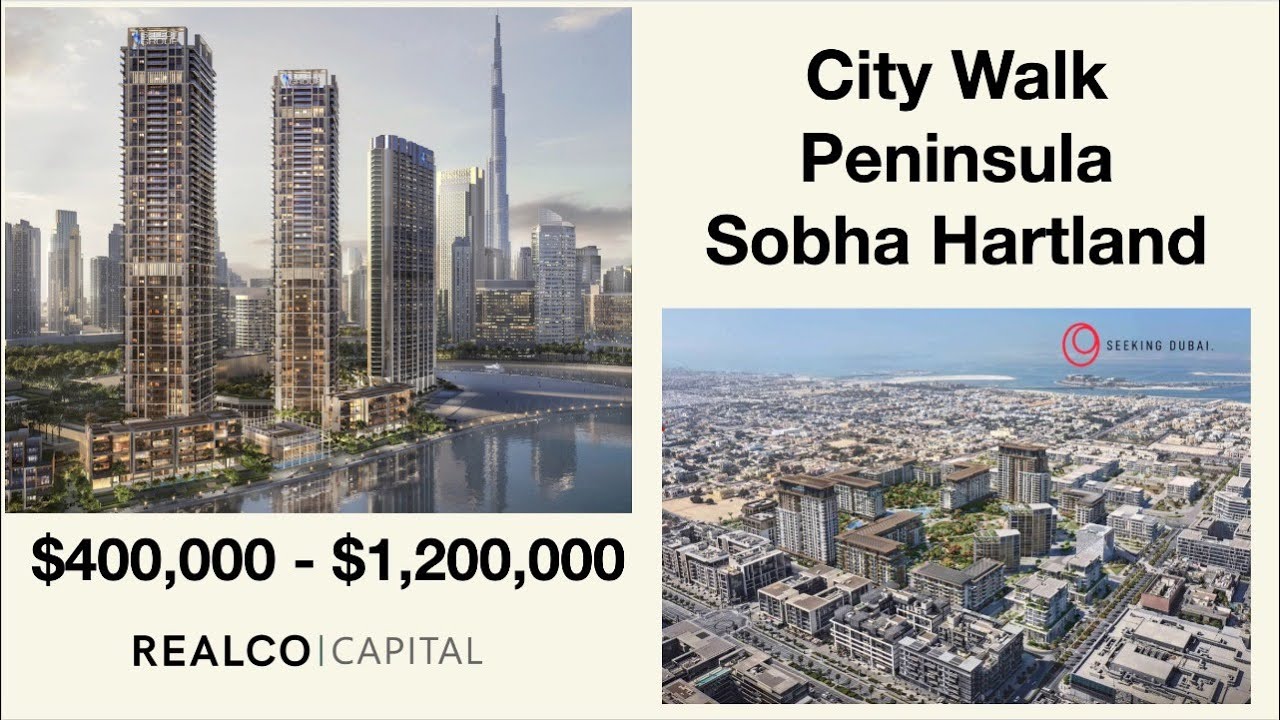 Sobha Hartland, City Walk explored