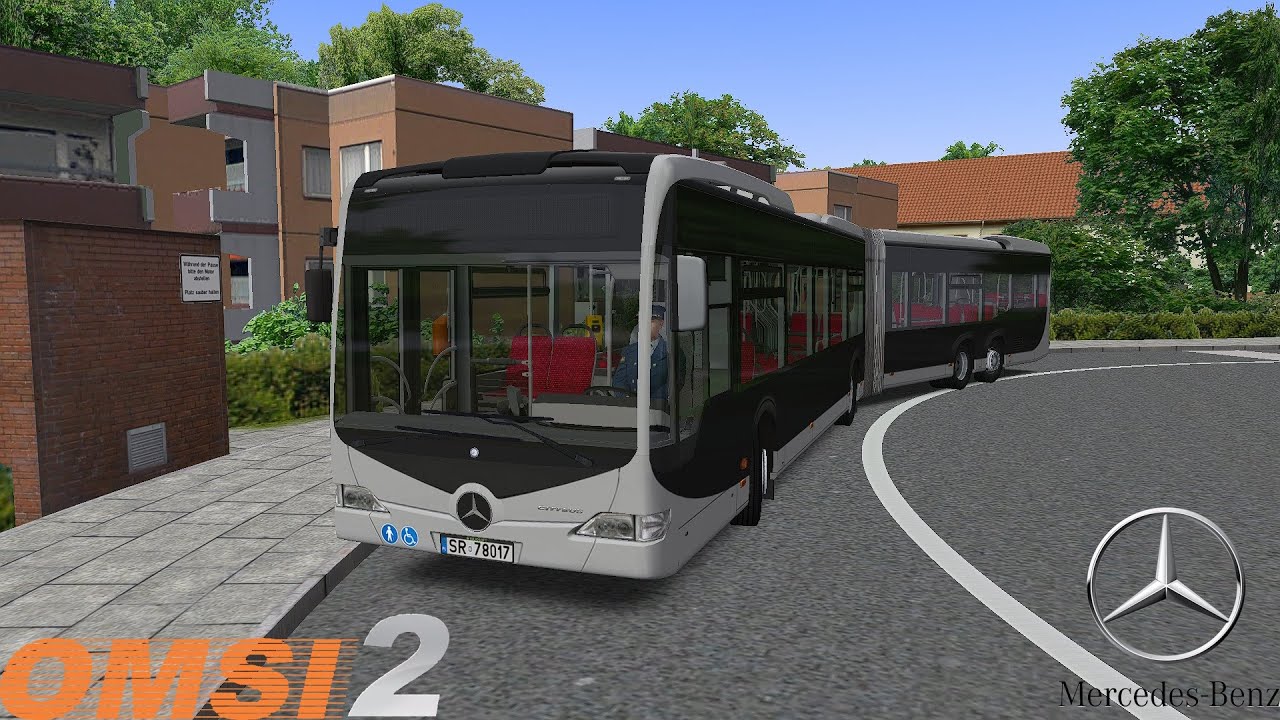 Omsi 2 - Ahlheim Laurenzbach Updated - Line 818 - Mercedes Benz Capacity Facelift GL