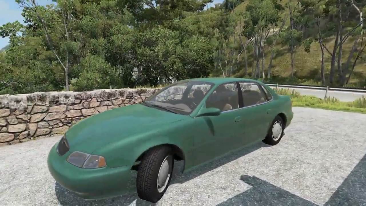 BeamNG.drive Freeroam: Italy - 1996 Ibishu Pessima 2.0 LX