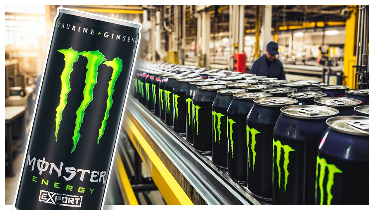 Wie Monster Energy In Der Fabrik Hergestellt Wird