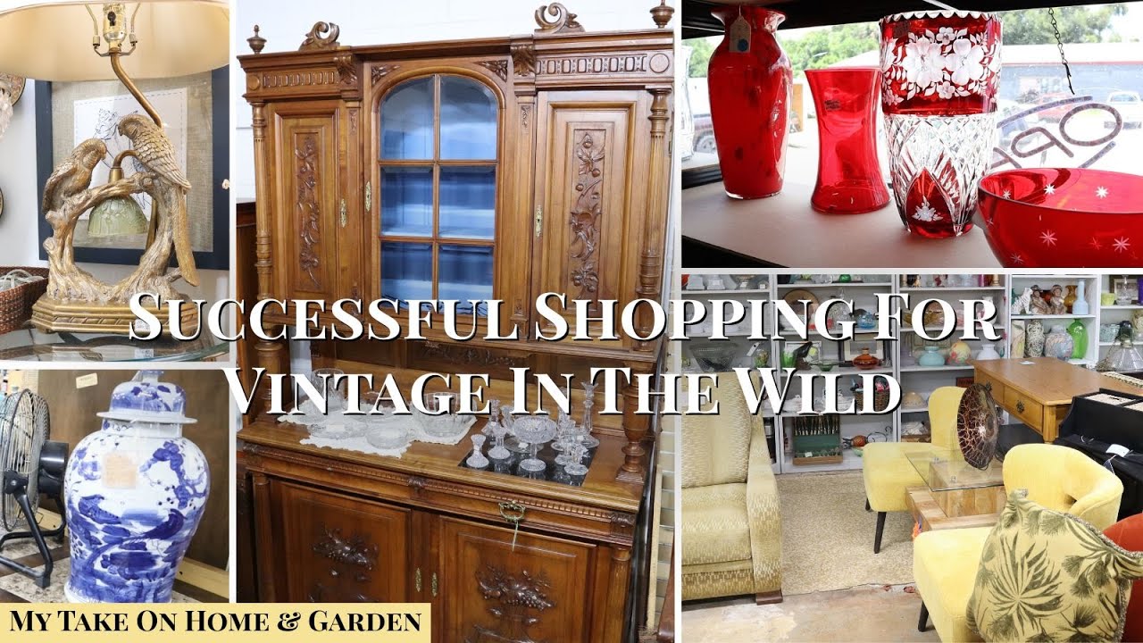 Hunting In The Wild for Antiques & Vintage @ Blue Springs Marketplace - Orange City, Florida