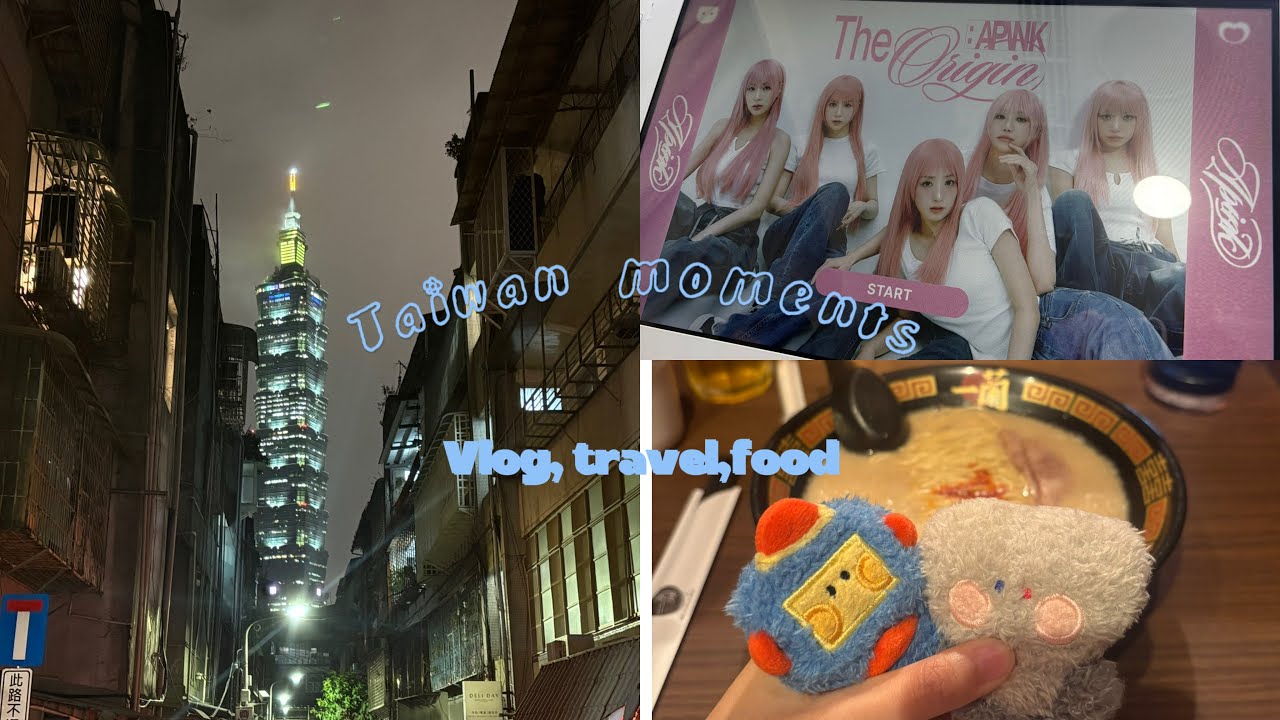 Vlog in Taipei (Food, Travel )