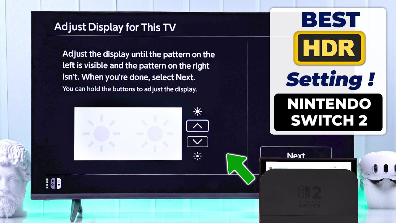 Nintendo Switch 2 HDR Calibration: Setup Best HDR Settings!