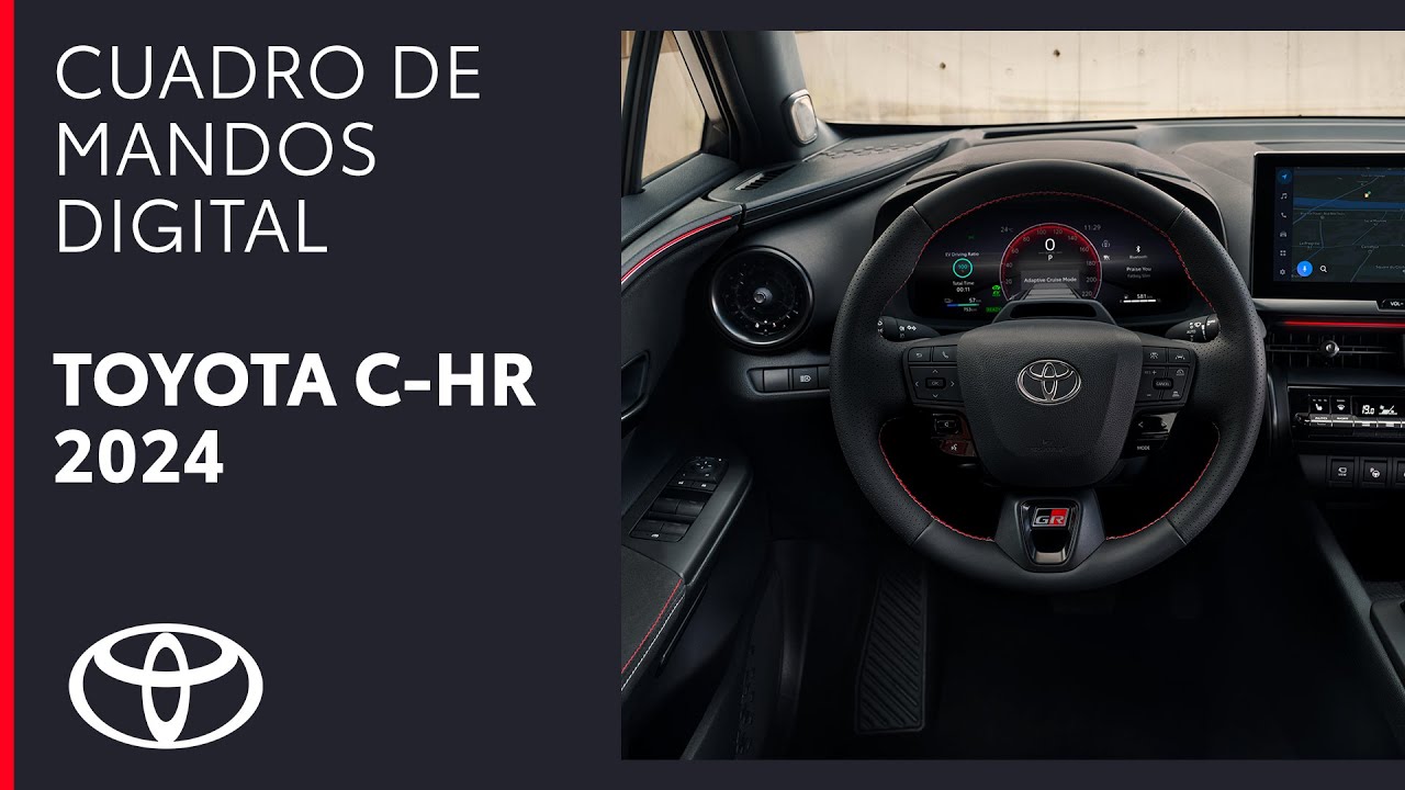 ¿Cómo personalizar el cuadro de mandos digital? | Toyota C-HR 2024