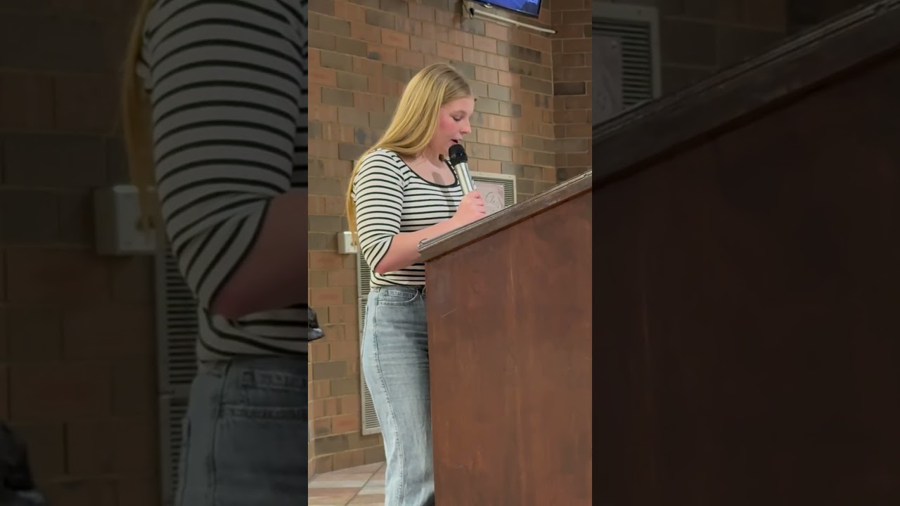 Caroline Senior Speech - Feb 9, 2026