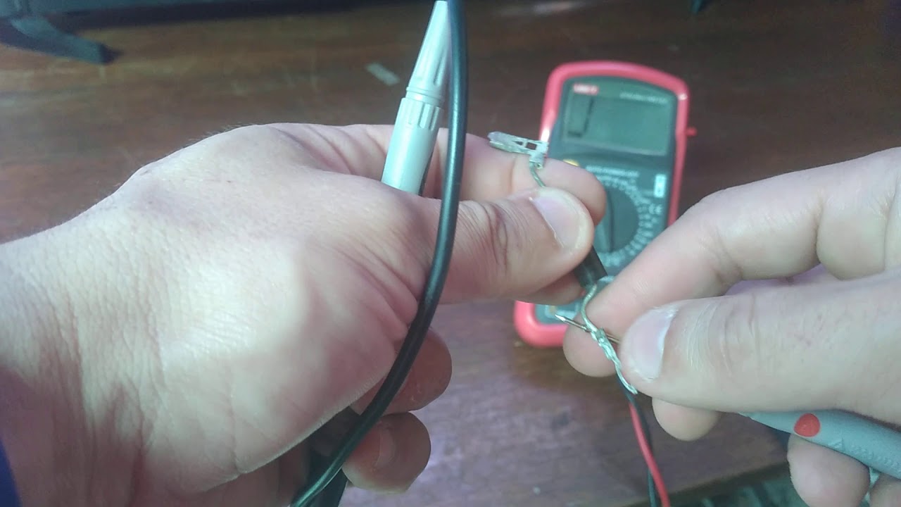 PROBANDO EL DIODO DEL MICROONDAS DE MANERA ESTATICA