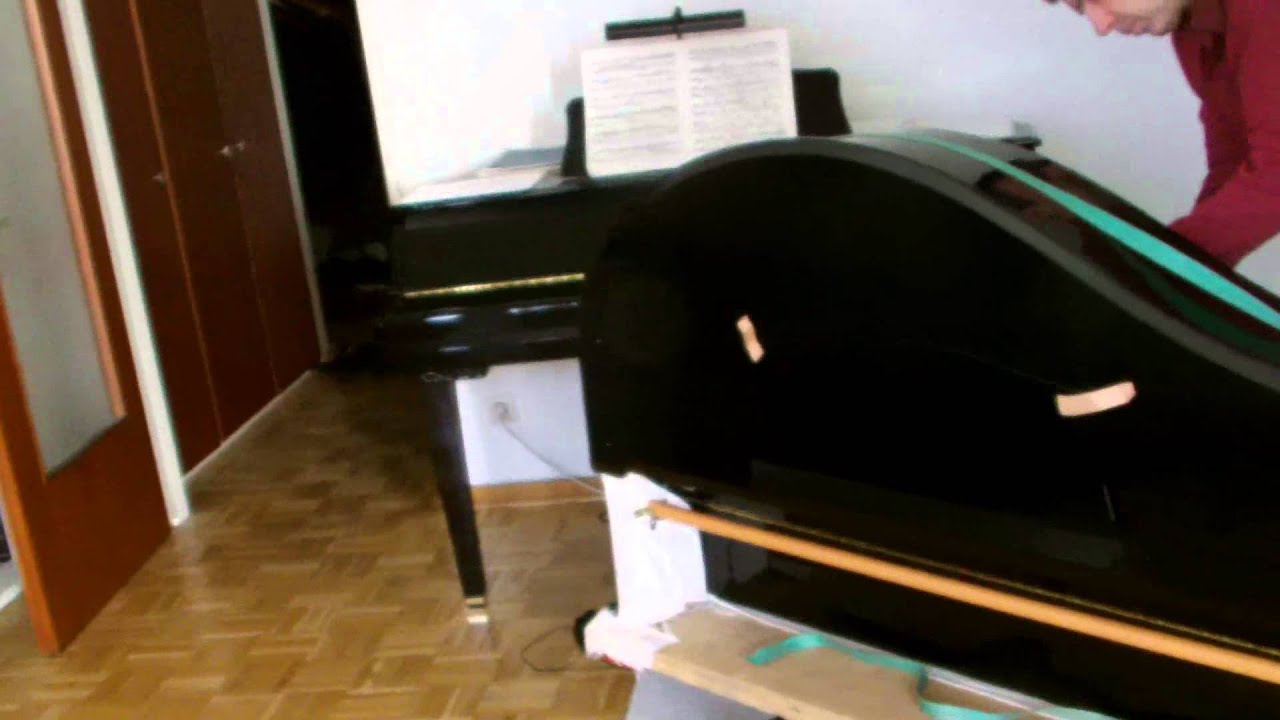 Transport of YAMAHA GT1 (Grand Touch piano) method Wolfgang Ellenberger