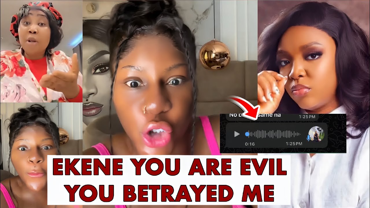 Angry Destiny Etiko Blast Ekene Umenwa After Hearing VoiceNote Of Ekene Tarnishing Her Image 