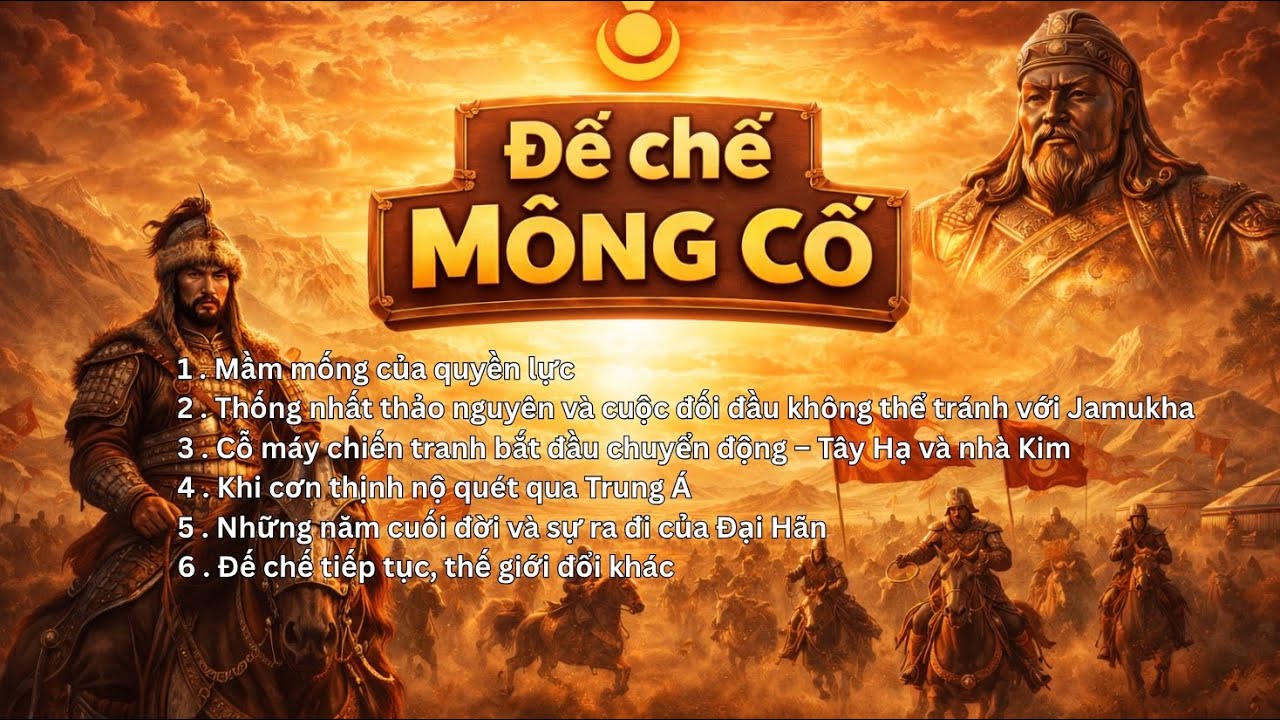 Đế Chế Mông Cổ: Đội Quân Chinh Phục Thế Giới
