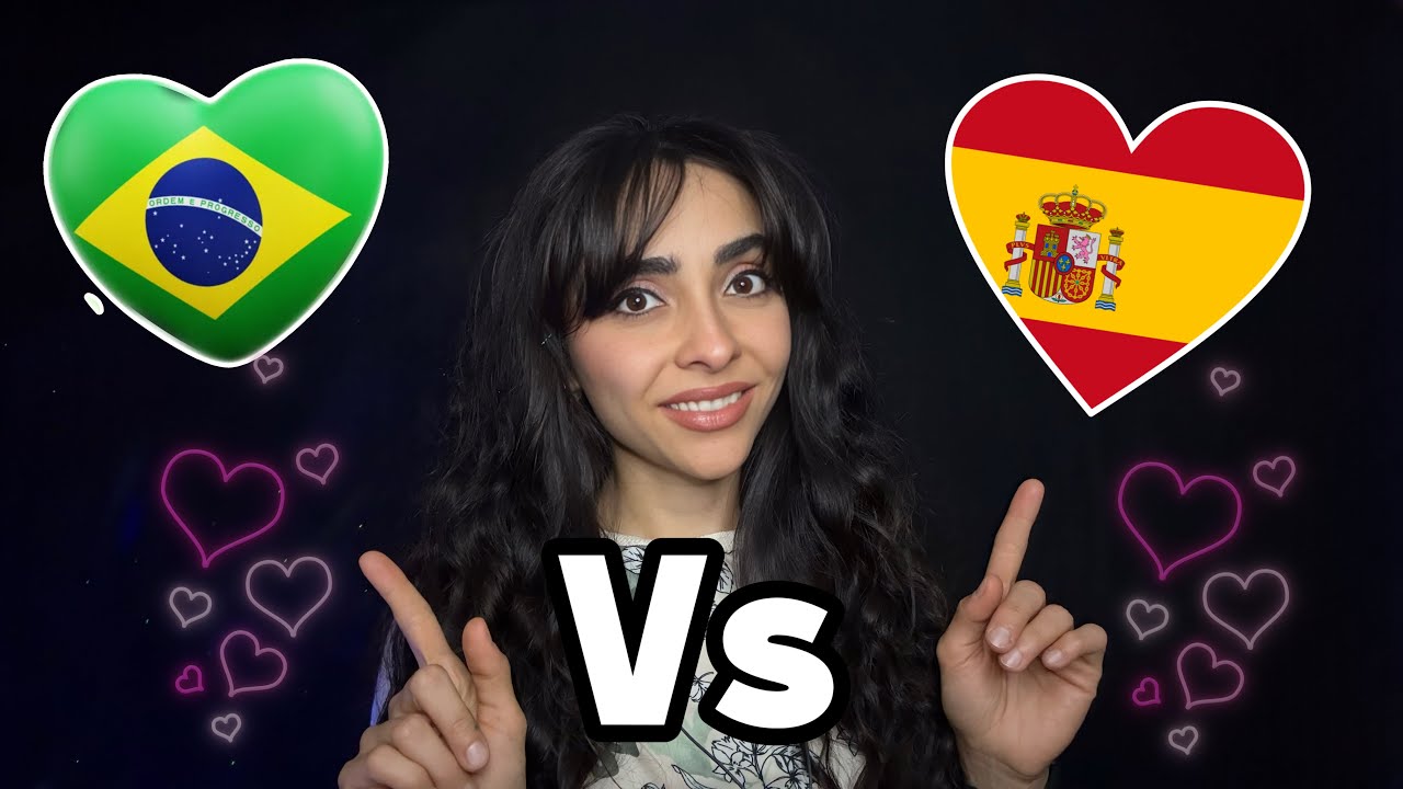 ASMR TRIGGER WORDS❤️ Compare Love Words in 🇪🇸 vs 🇧🇷 | Which one’s nicer? #asmr #triggerwords