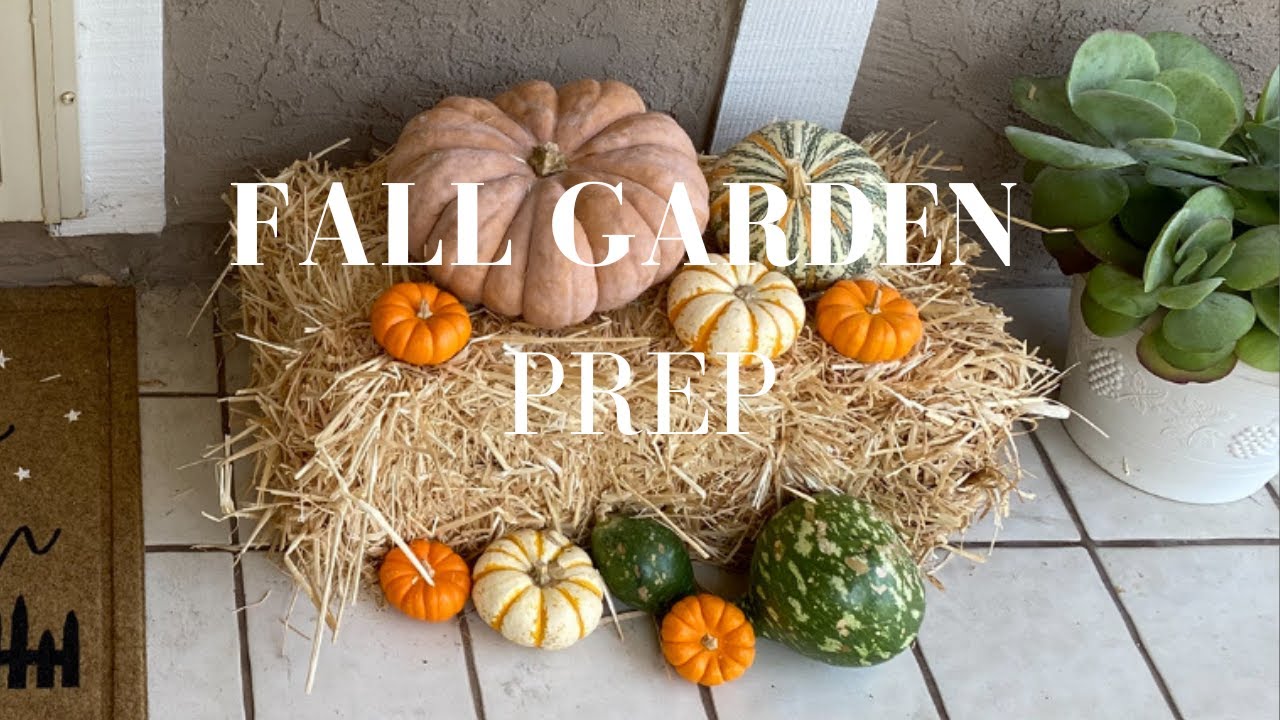 FALL GARDEN PREP #falltime #fallgarden #fallgadening #fall