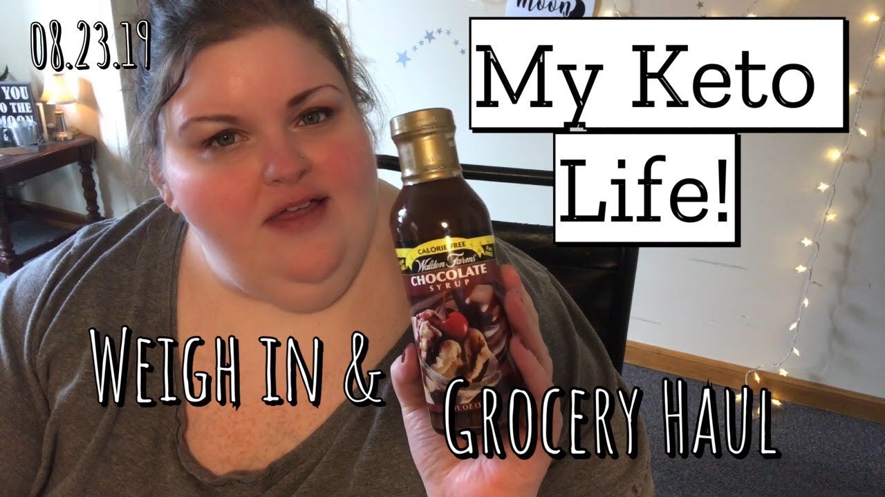 My Keto Life: Weigh in & Grocery Haul 08.23.19