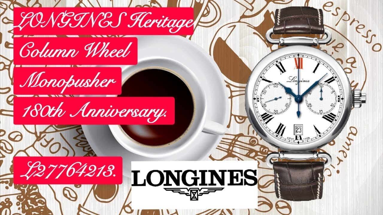 Longines Heritage | 浪琴經典復刻 | Monopusher / Single Pusher 180th Anniversary