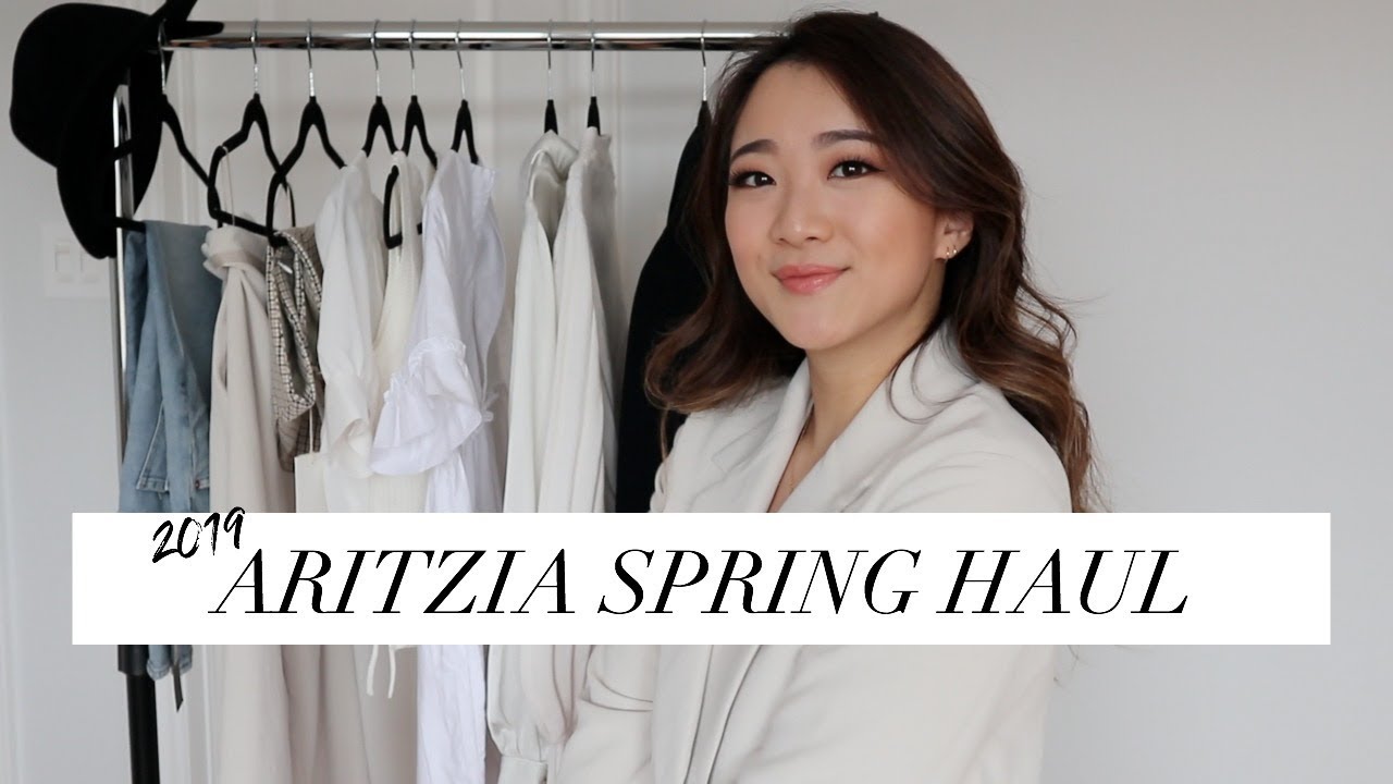 ARITZIA SPRING HAUL 2019 | getawei