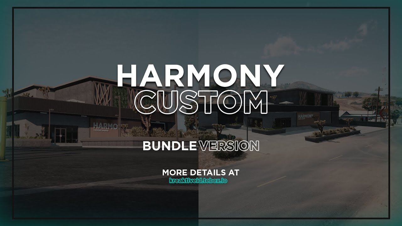 NEW HARMONY CUSTOM GARAGE ( Sandy Shores & Paleto Bay FiveM MLO ) by KREAKTIVE.ID