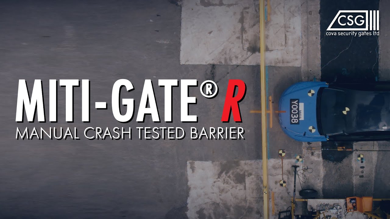 WE CRASH TESTED OUR MANUAL SWING GATE TO IWA14-1:2013