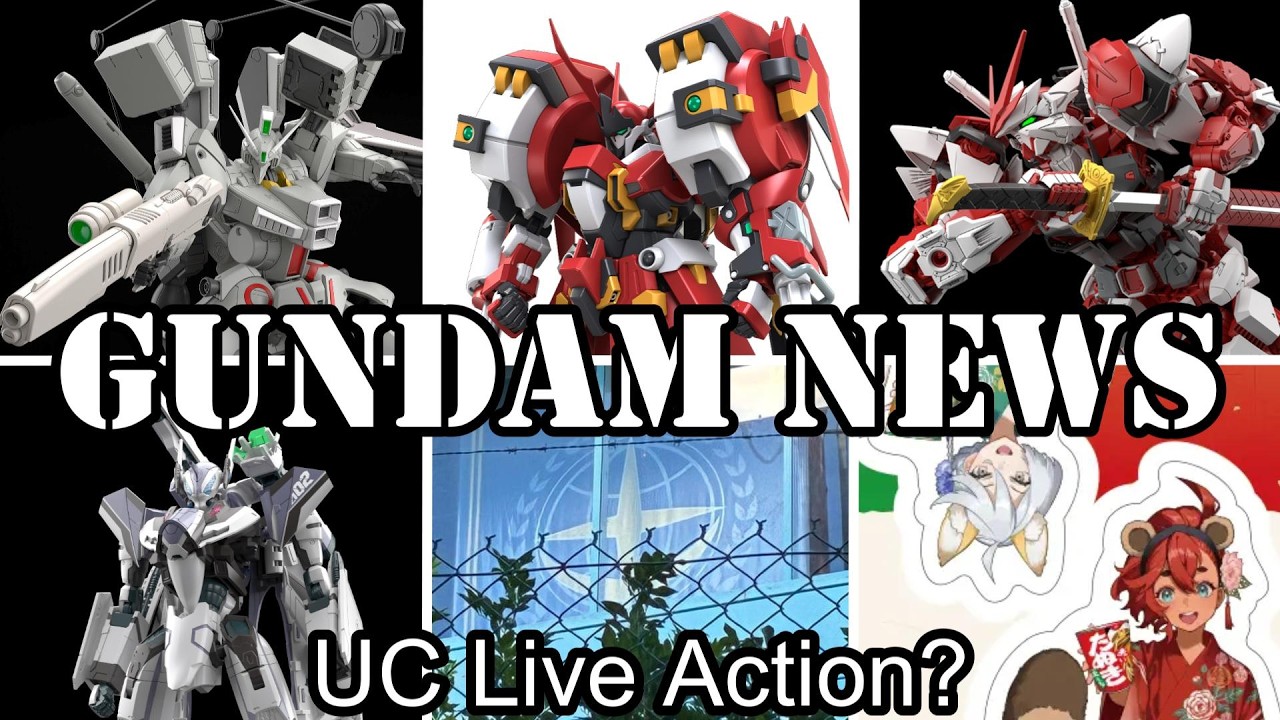 Hobby New Item Info Announcements, Live Action UC?, MG Gundam Mk-V (EFF), And More [Gundam News]