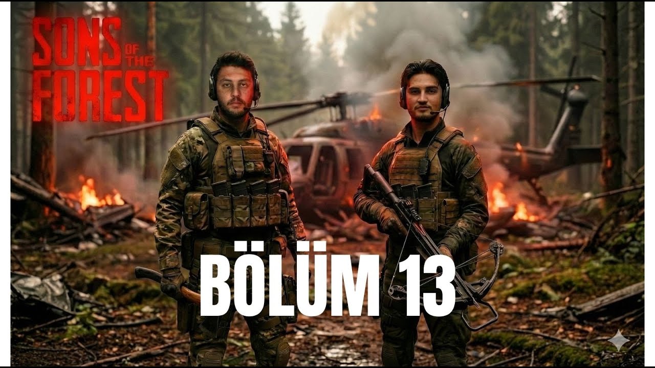 ÇOK AYIP KARDEŞİM NERDEYMİŞ BU AYIP - SONS OF THE FOREST 13. BÖLÜM