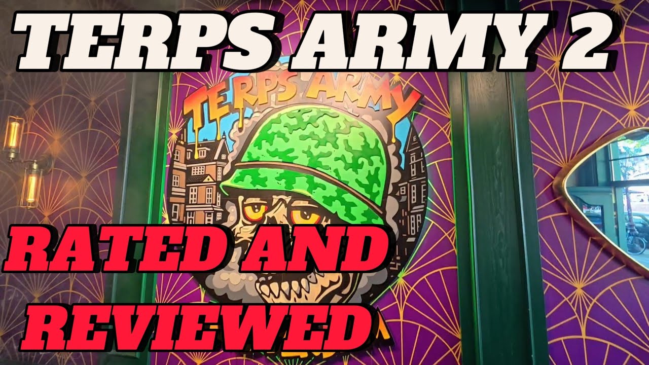 TERPS ARMY 2 - coffeshop - RATED AND REVIEWED 2025