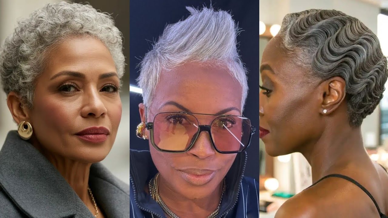 2026 New Hair colour/Grey Hair Styles 