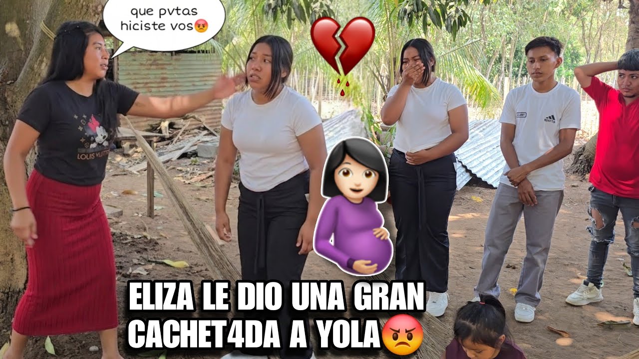 ELIZA Casi M4t4 A YOLA Al Enter4rse Que Esta Emb4raz4da😡Nunca Imagino Esto De Su Hermana YOLA😱