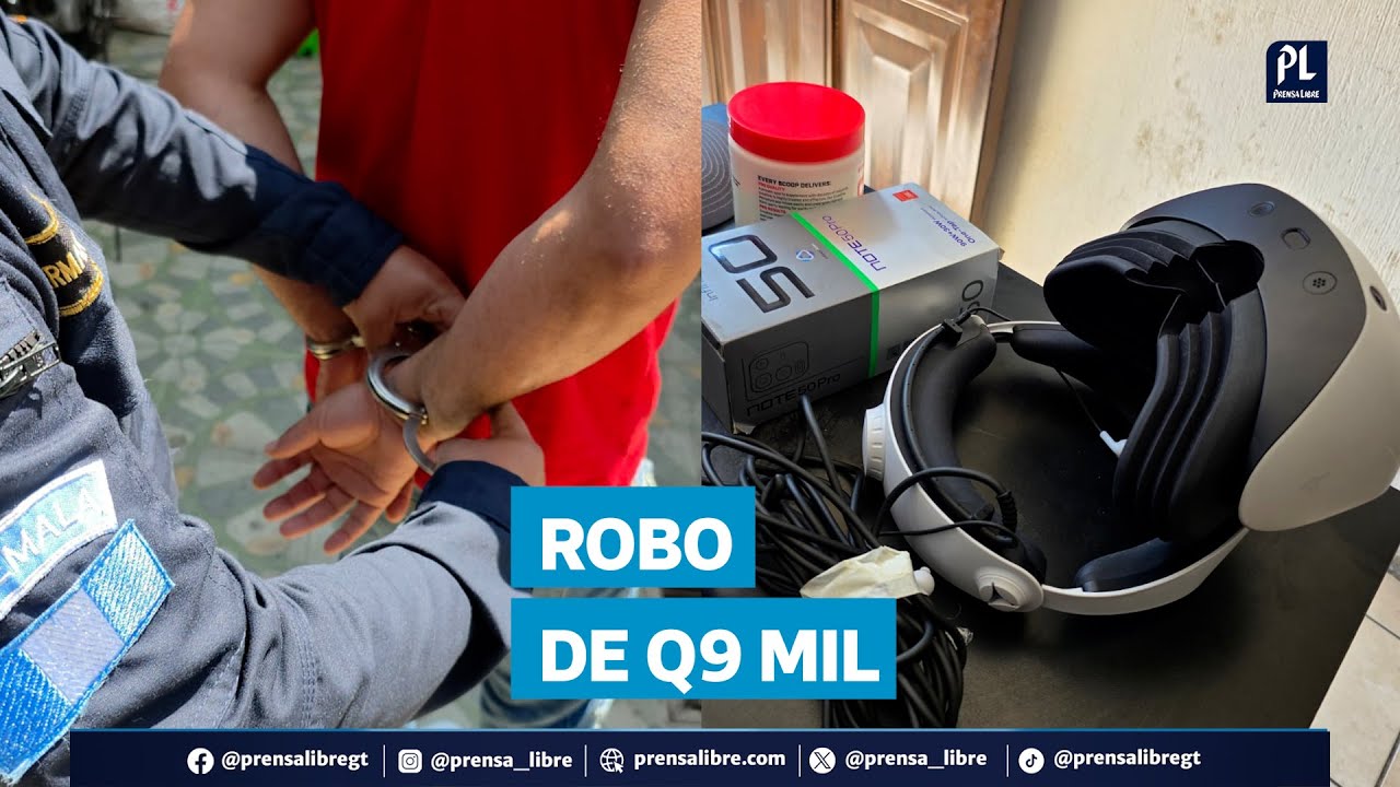 C&aacute;maras captan a ladr&oacute;n que rob&oacute; equipo profesional en San Juan La Laguna y que intentaba vender