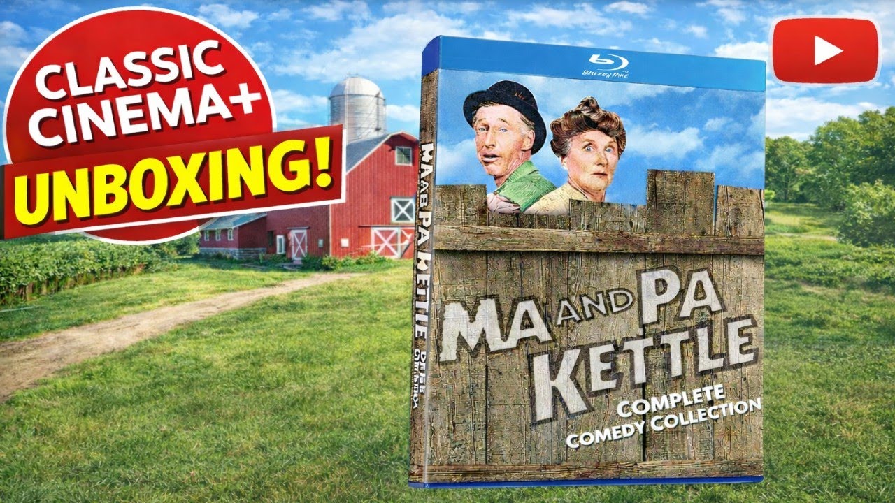Ma and Pa Kettle: The Complete Comedy Collection Blu-ray Unboxing | Classic Cinema+