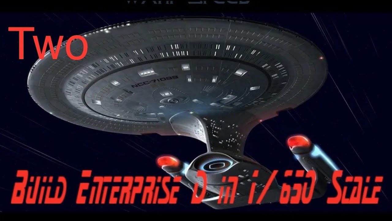 Build the 1:650 Enterprise D pt 2
