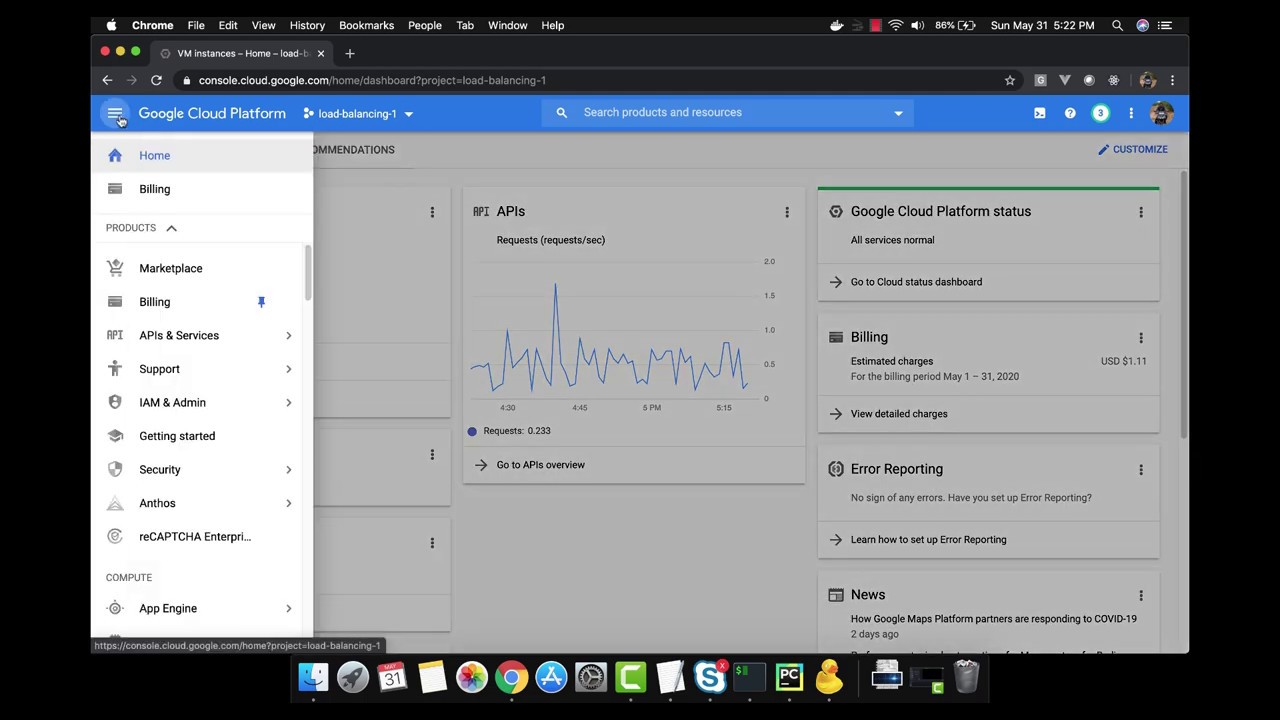 Google Cloud Platform (GCP) - Autoscaling and Autohealing