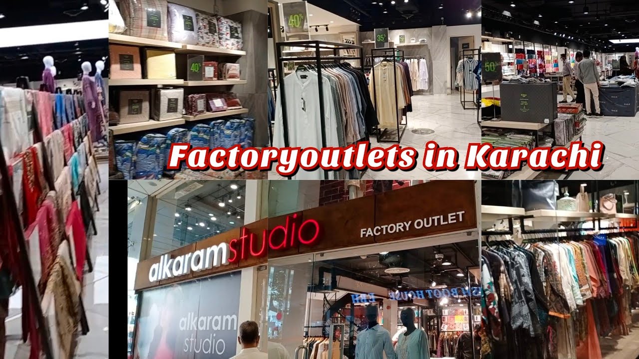 Alkaram and gulahmed factoryoutlets visit and shopping day out in Karachi #factoryoutlets #alkaram