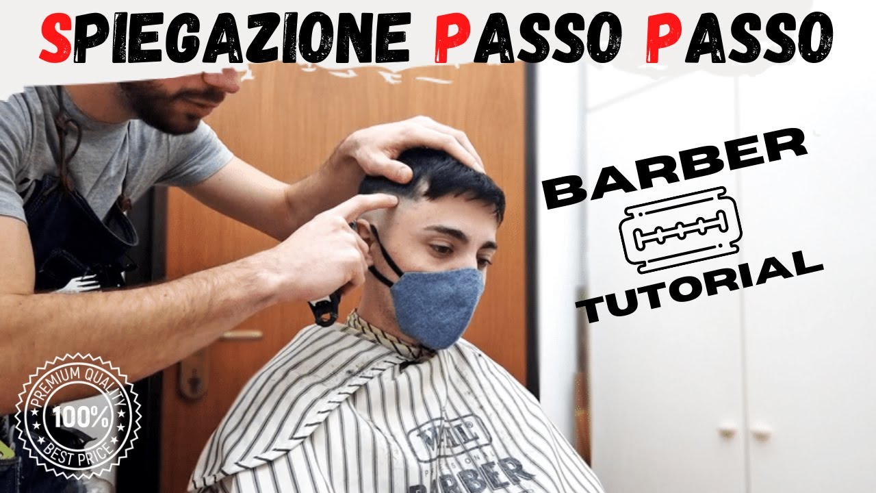 Come tagliare i capelli -UOMO- [Sfumatura + Ciuffo] BARBER TUTORIAL DETTAGLIATO Tagliare & Sfoltire.