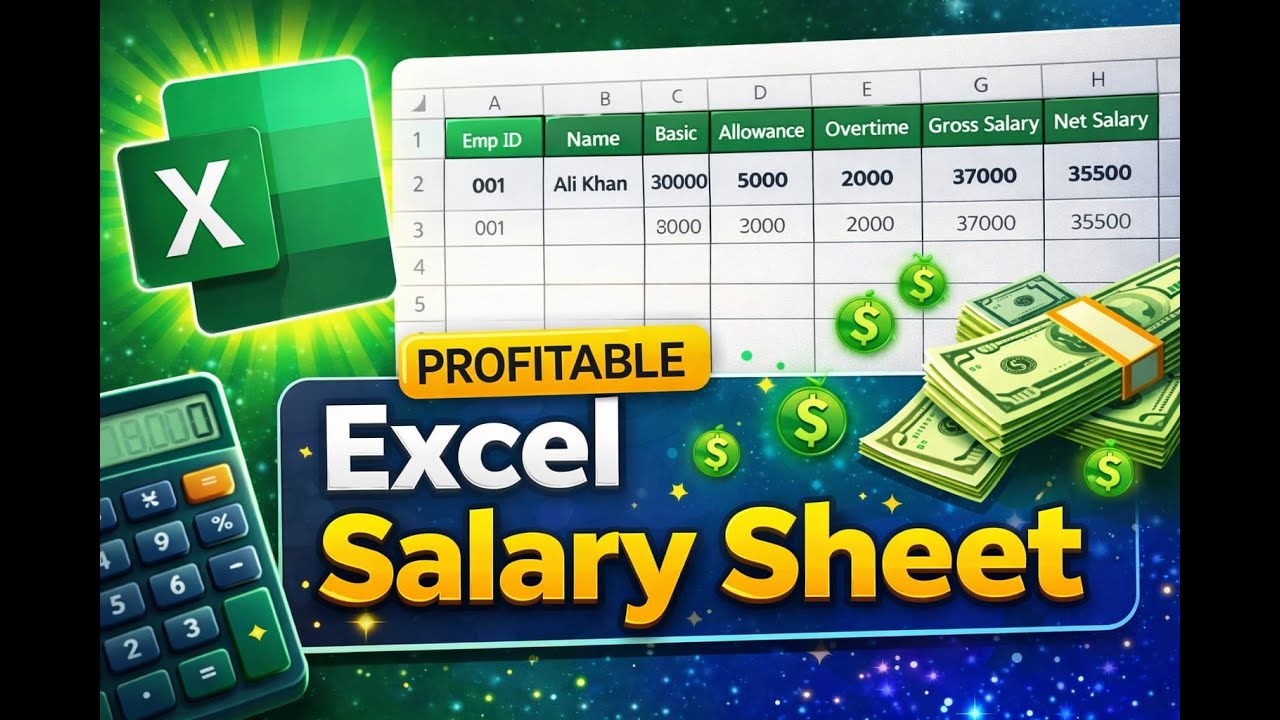 How  to  make  a  salary  sheet