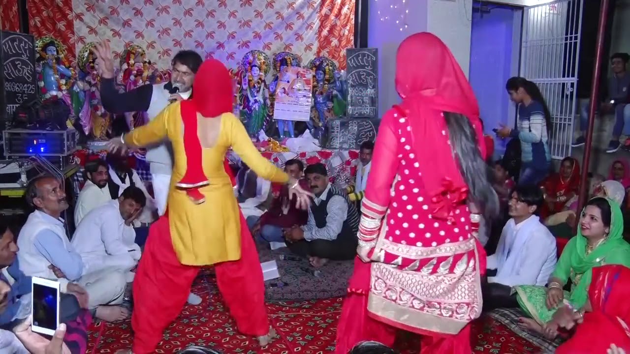 Superhit dance competition in Lakkadpur Faridabad by Sushma Chaudhary & Friends DJ M HD