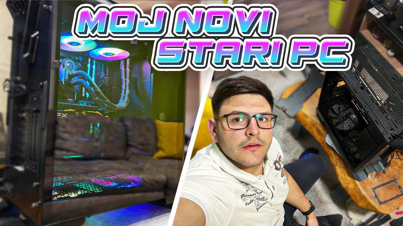 KOMPONENTE U NOVO KUCISTE/// CoolerMaster nocni vlog i finalno zavrsen PC jos GPU samo...