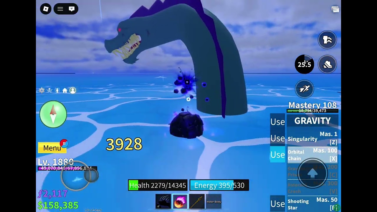 Going sea beast hunting in blox fruits (part 1)