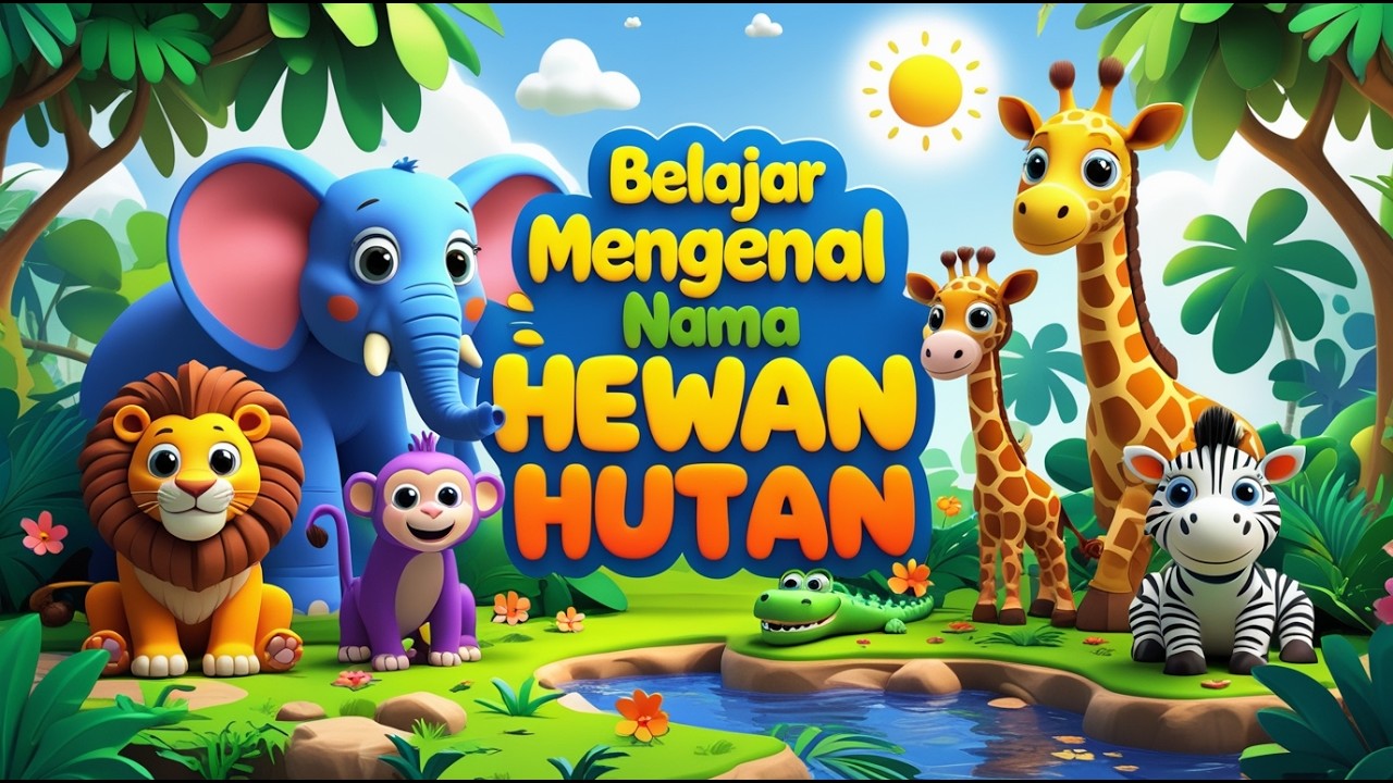 Cerita Seru dari Hutan | Kenal Hewan Indonesia & English