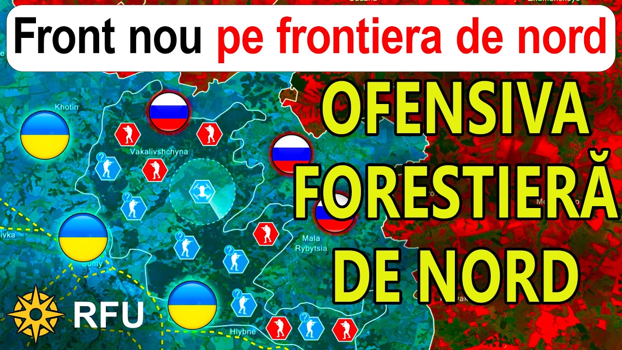 Forțele ruse folosesc acoperirea pădurilor pentru a lansa o nouă ofensivă spre Sumî | RFU News