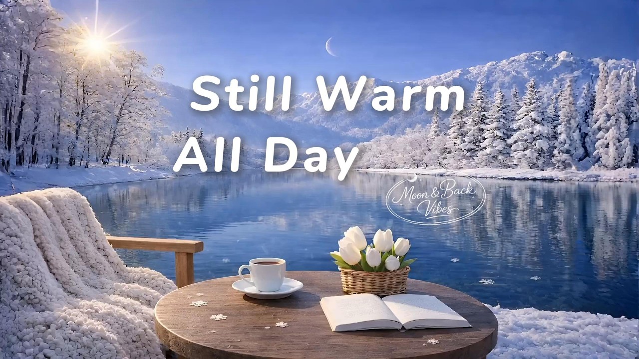 Still Warm, All Day ❄️🌲☕Soft Winter Coffee Music to Stay With You | 🎧3 Hours Relaxing Playlist