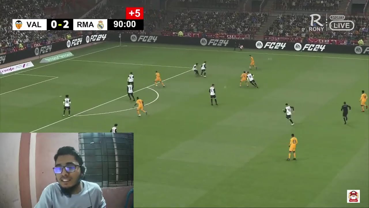 🔴LIVE : Valencia vs Real Madrid | La Liga 2026 | Full Match Streaming | PES 21 Simulation Gameplay