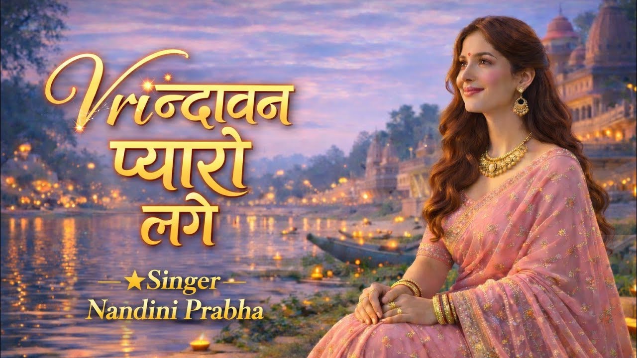 वृन्दावन प्यारो लगे | Singer Nandini Prabha | New Krishna Bhajan 2026 | Vrindavan Bhajan