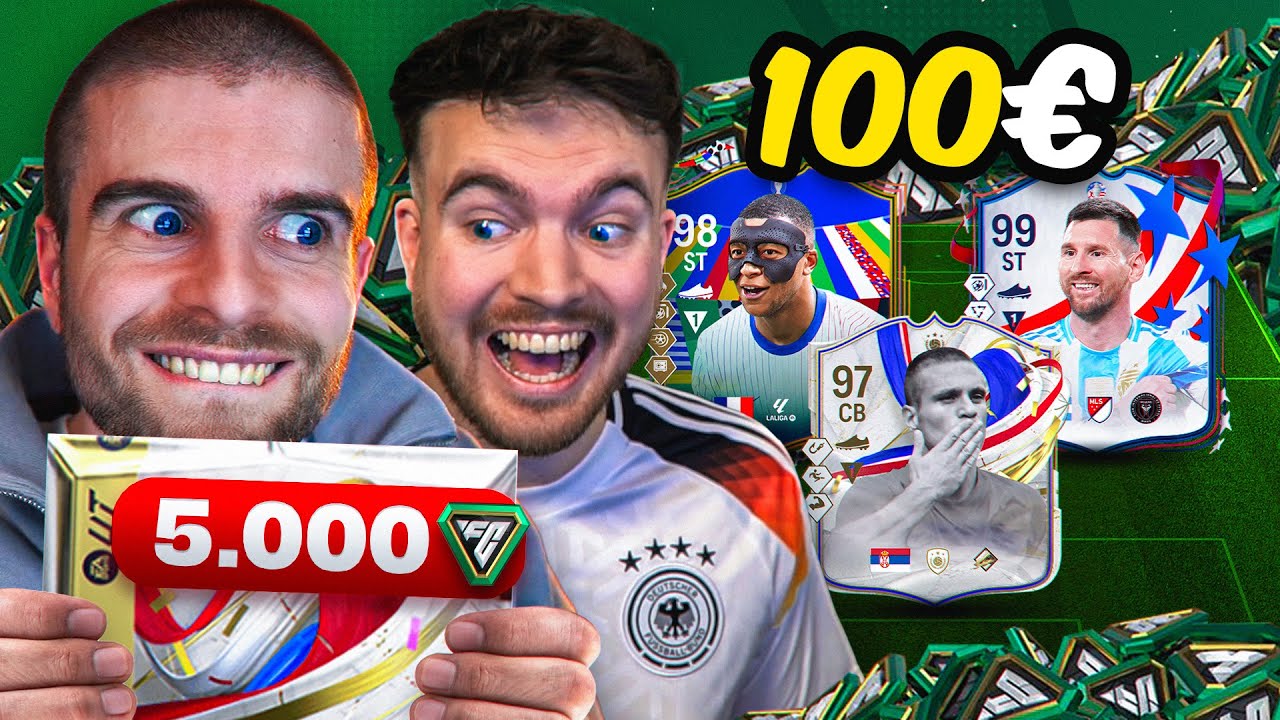Unser LETZTES BATTLE zur EM 😱😰 NEUER ACCOUNT / 1H / 100€ 🤑 FC 24 ACCOUNT BATTLE vs JULIUS 🏆