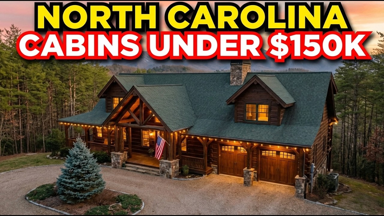 12 Dirt Cheap Log Cabins For Sale In North Carolina You Won't Believe