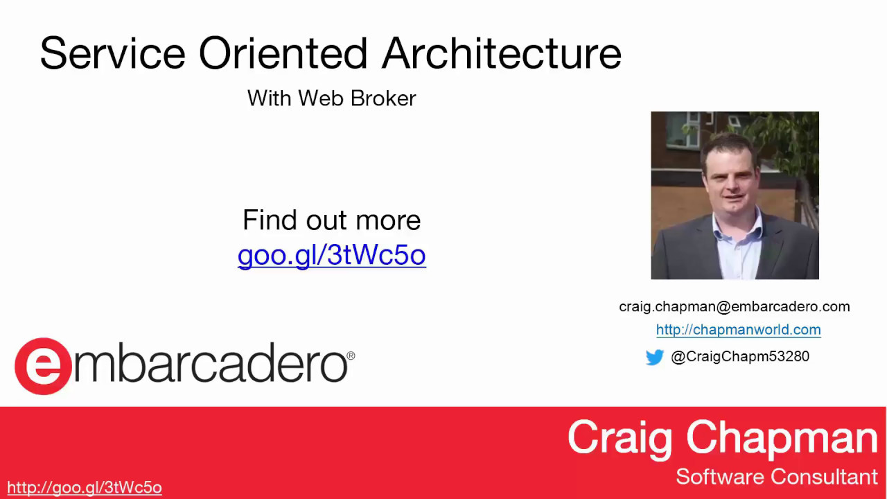 Service Oriented Architecture with WebBroker