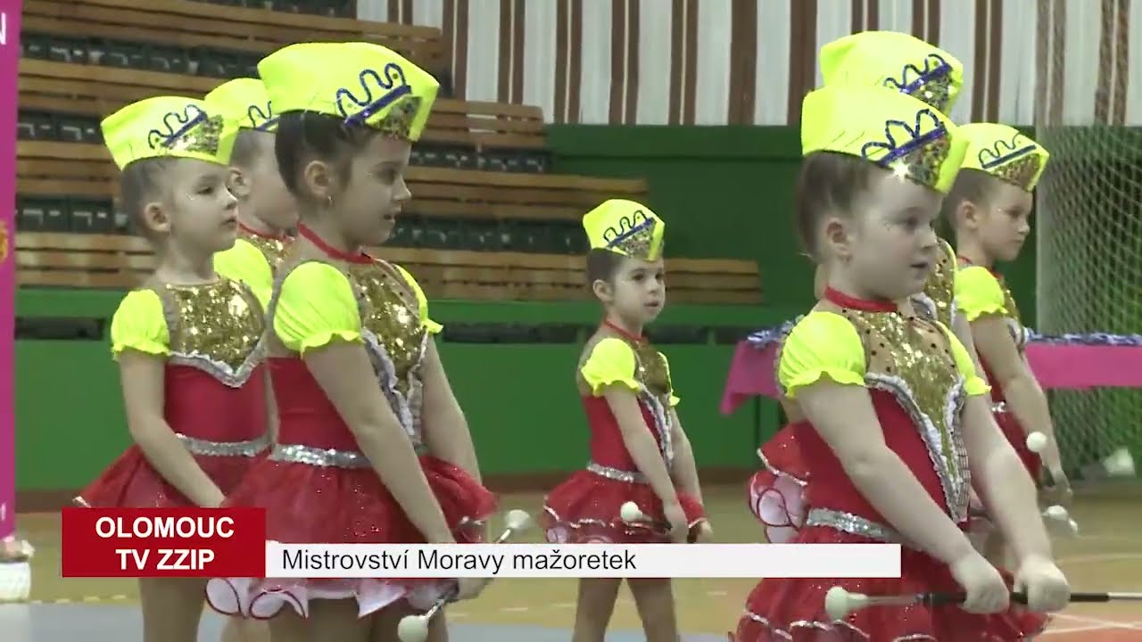 Mažoretky ovládly sportovní halu