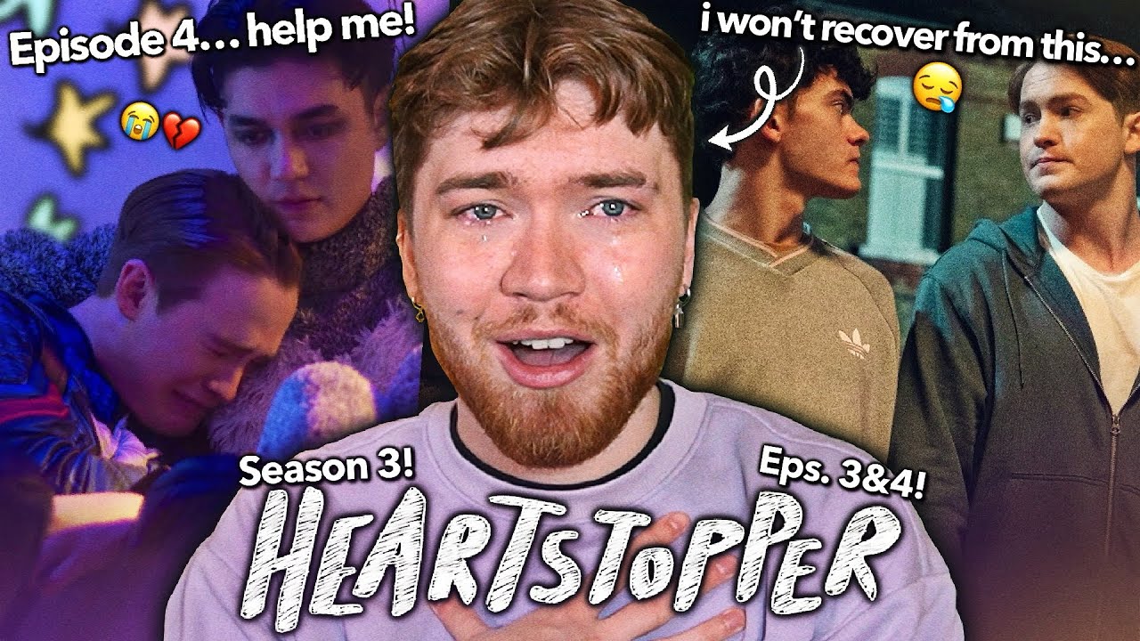 4 серия... я НЕ в порядке!! | HEARTSTOPPER S3 E3&4 | *Смотрю впервые* | РЕАКЦИЯ