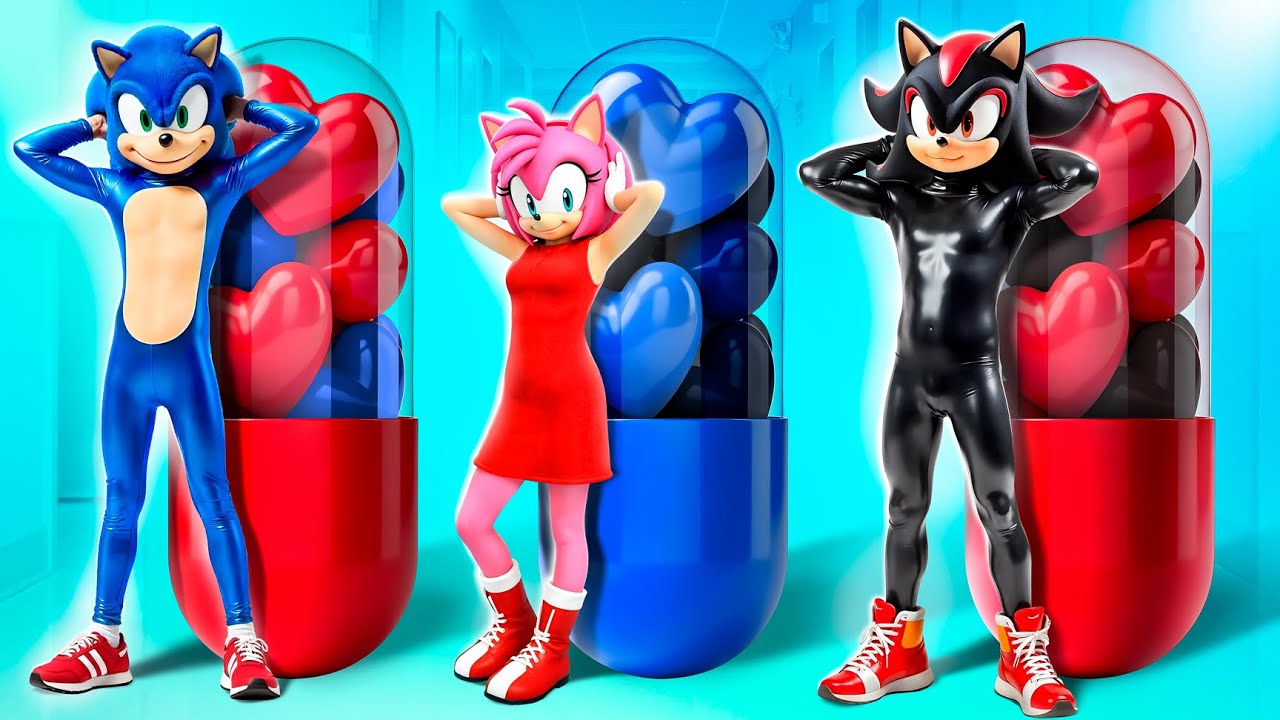 Shadow Roubou a Namorada do Sonic! / Amy Rose se Apaixonou pelo Shadow!